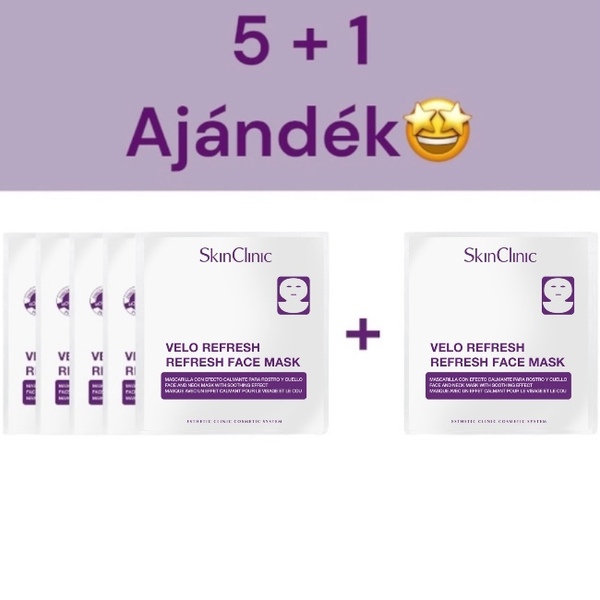 Refresh Face Mask - Frissítő Arc Maszk 5x30 ml + 1 ajándék