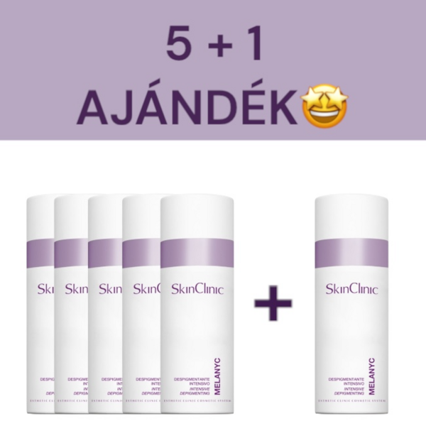 Melanyc - Halványító Éjszakai Krém 5x50ml + 1 ajándék