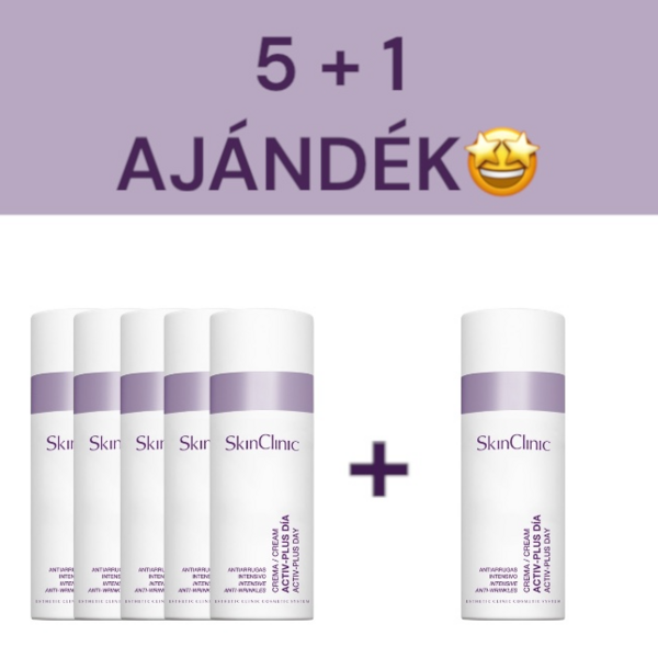 Activ-Plus Day Cream - 5x50ml +1 ajándék