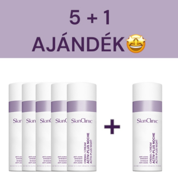 Activ-Plus Night Cream - 5x50ml +1 ajándék