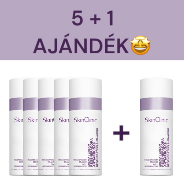 Regenerating Antiaging Cream - 5x50ml +1 ajándék