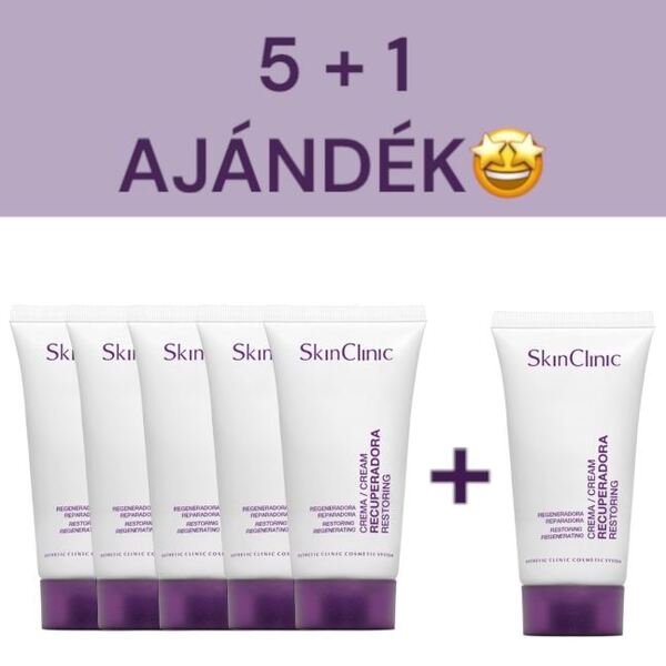 Restoring Cream - Regeneráló Krém 5x50ml +1 ajándék