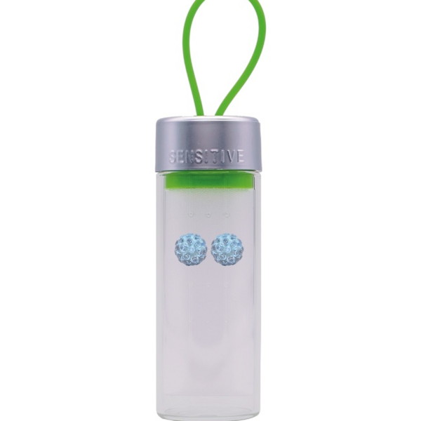 Fireball Akvamarin, Natúr 6mm TUBE CUBE 1380-75 TB5303WSTX