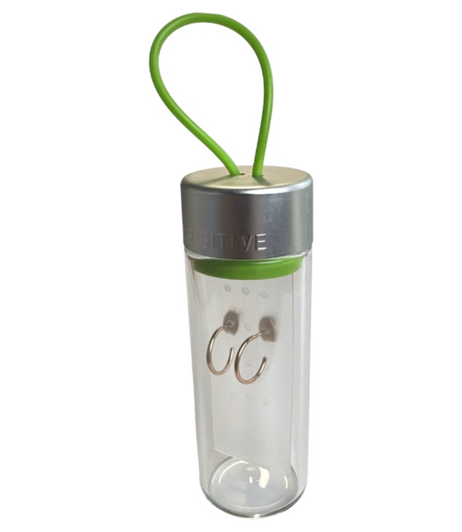 Félkarika, Rosé Gold 12mm TUBE CUBE 1458-75 TB1458RSTX